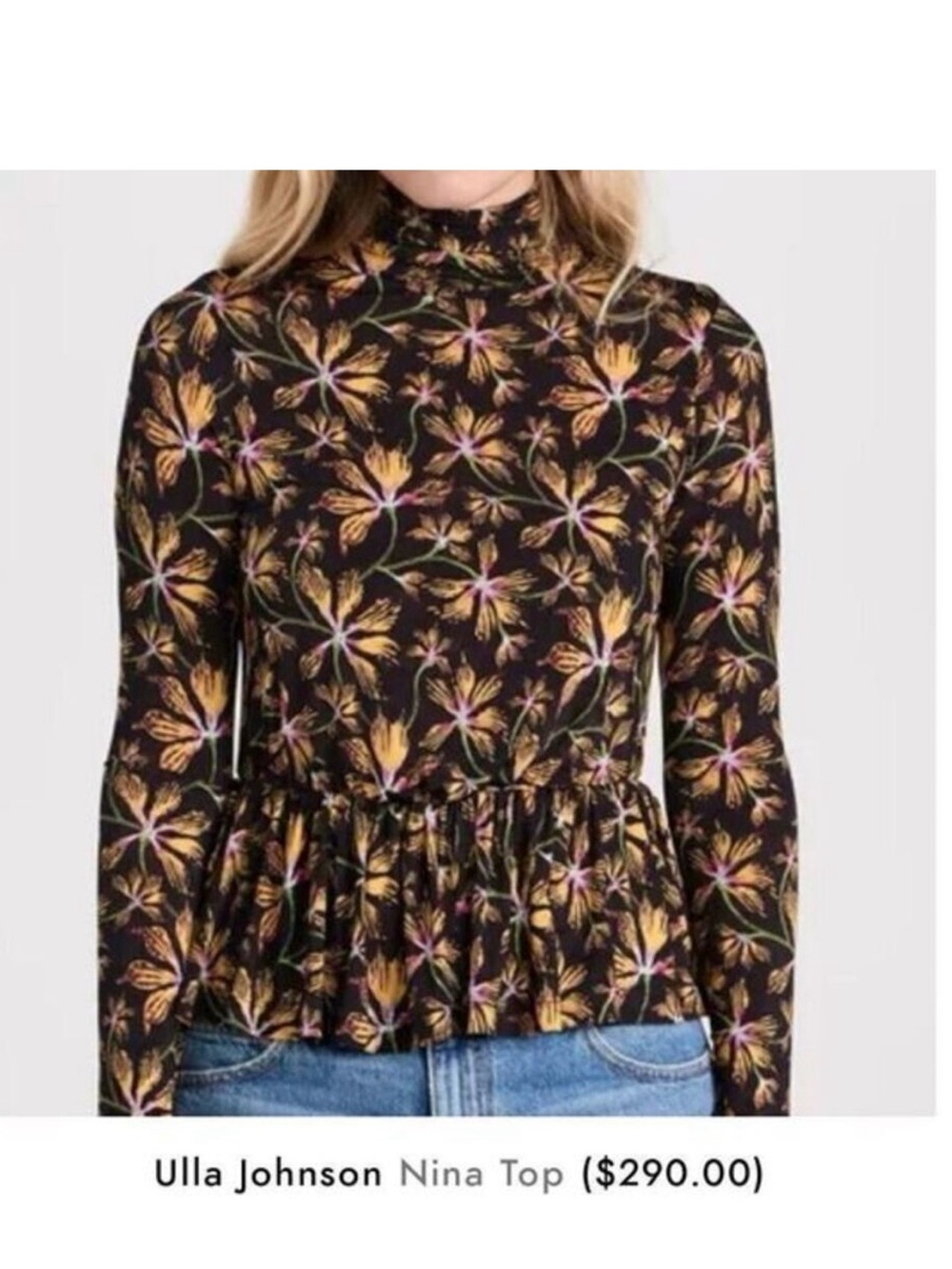 Ulla Johnson Floral Top